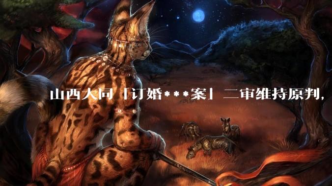 山西大同「订婚***案」二审维持原判，被告获刑 3 年，如何从法律角度解读？